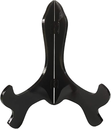 Amazon Co Jp Sweet 木製 皿立て 額立て ディッシュスタンド フォトスタンド 皿立 皿置き 絵皿 色紙 小皿 ディスプレイ インテリア 10号 ホーム キッチン