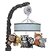 Lambs & Ivy Two of A Kind Animals Musical Mobile, Blue/Gray
