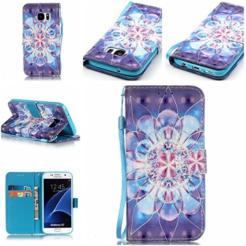Uming® Retro Print Pattern Colorful Holster Cover Case ( Crystal Flower - for IPhone6SPlus IPhone 6SPlus 6Plus IPhone6Plus ) Artificial-leather Flip with Bracket Stander Holder Credit Card Slot Wallet Hasp Magnet Button Shell Protective Mobile Cellphone Cover Bag