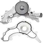 CUGANO Water Pump for Jeep Cherokee 2014-2022, Chrysler 200 2015 2016 2017 | Ref 120-4530, AW6778, W2770M, 68111624AD; for Jeep Cherokee 2014-2022 V6 3.2L, Chrysler 200 2015 2016 2017 V6 3.6L