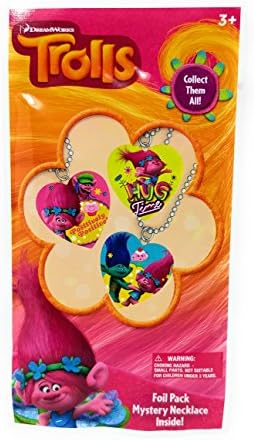 Trolls Blind Mystery Necklace Blind Pack
