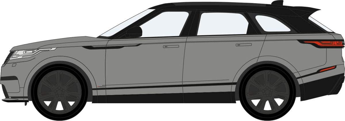 Oxford Diecast 76VEL003 Range Rover Velar SE Silicon Silver 1:76 Scale Model