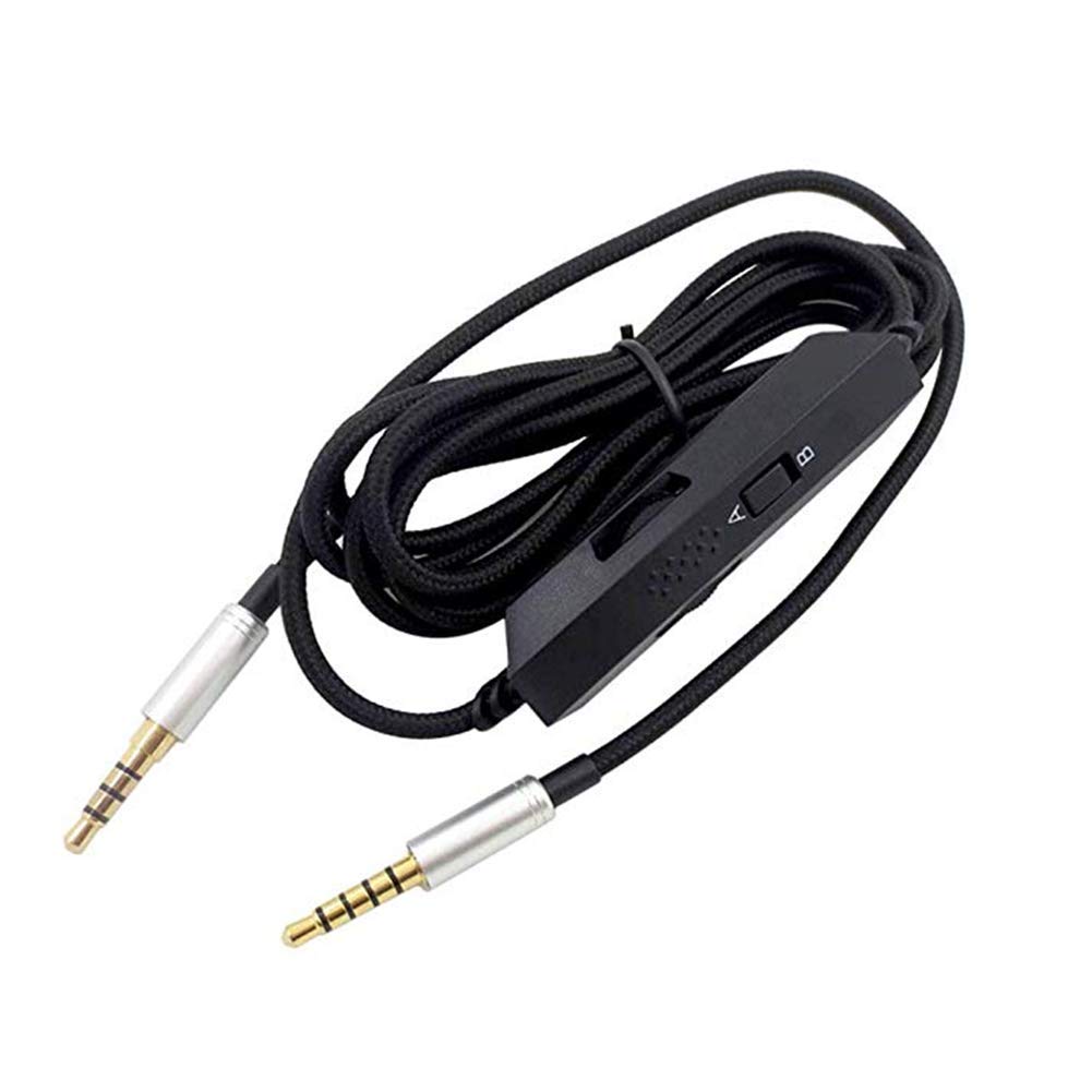 Yuhtech Replacement Gaming Audio Cable for Astro A10 A40 A30 A50 Gaming Headset (With Remote Control)