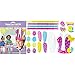 Amscan Egg-Stra Special Easter Party Springtime Bunny Ears Accessory Craft Kit, Paper, Pack of 36 Costume