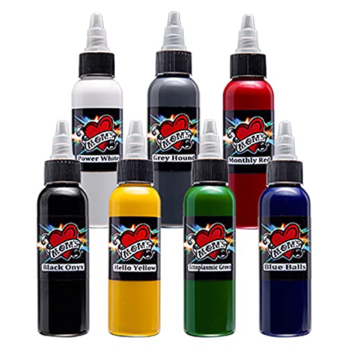 Millennium Mom's Tattoo Ink 7 Color Set 1/2 oz Pricepulse