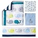 Circo 4pc Crib Bedding Set - Whales 'n Waves