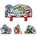 Avengers Superhero Birthday Party Kit, Includes Happy Birthday Banner and Birthday Candles, Serves 16, by Party City