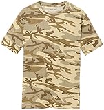 Joe's USA(tm) Camo Camoflauge Camo T-Shirt,X-Large Desert Camo