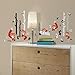 RoomMates Fox Forest Peel And Stick Wall Decals,Multicolor