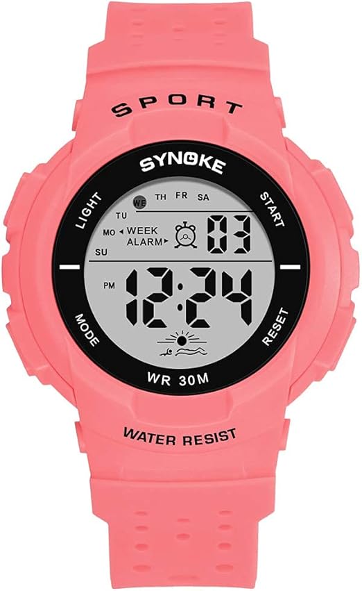 Womens digital watch waterproof Clearance