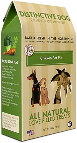 Distinctive Dog Chicken Pot Pie Dog Treats, 14-Ounce