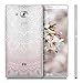 kwmobile Crystal TPU Silicone Case for Huawei Mate 8 in Design Indian sun light pink white transparent