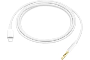 Aux Cord for iPhone Lightning to 3.5mm Audio Cable Apple Aux Cable Adapter iPhone Auxiliary Cable for Car Home Stereo Speaker