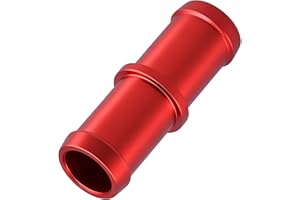 FUSCH Upgraded Aluminum Heater Hose Connector Compatible with 370Z Infiniti G35 G37 QX50 Q60 Q70 M35 M37 Replacement#:92417-J