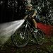 WitMoving LED Bike Lights USB Rechargeable Bicycle Lights Bright Front and Rear Bike Light Set, 650mah Lithium Battery, Water Resistant, Easy to Install, 4 Light Mode Options for Road Cycling Safety
