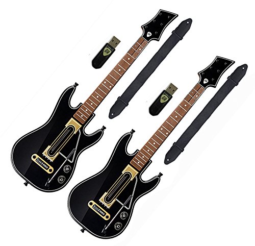 Twin Pack - Guitar Hero Live Guitar Controller with Strap and USB Dongle (Brand new but no outer box) (Xbox 360)