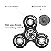 Hand Spinner Fidget Toys EDC ADHD Focus Best Stress Reducer Ultra-durable High Speed Small Bearing Relieve Anxiety,Boredom,ADD,Autism and Gift for Killing Time,Kids,Adult,At Work,Home,School-Black