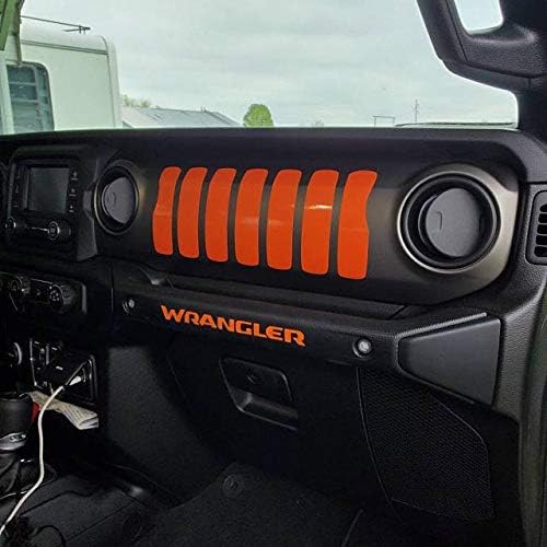 iWrap Jeep Wrangler JL Dashboard Decal Jeep Gladiator JT Accessory