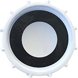 PlumbEZ Universal 32mm Blanking Cap & Washer White – Sink/Washing Machine Cap view 6