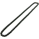 Accents Kingdom Men's Magnetic Hematite Therapy & Healing Stone with Round Beads Necklace
