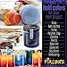 FIREDOTS Indigo Purple Mica Powder for Epoxy Resin Art, Massive 100g Jar, Easy to Mix Epoxy Resin Pigment Powder for Soap Making, Candle Making, Body Butter and Lip Gloss, Purple Pigment Powder