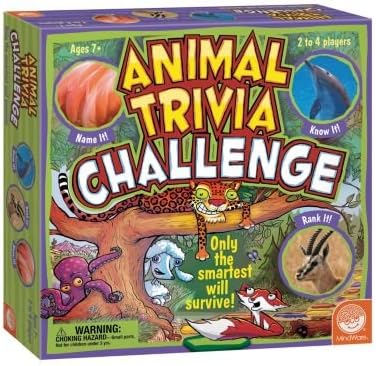 Mindware Animal Trivia Challenge Game