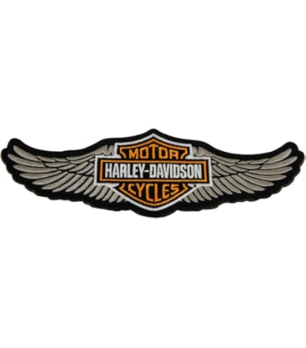 Amazon.com: Harley-Davidson 7.25 in. Embroidered Trademark