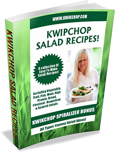 #1 Premium Spiral Slicer Vegetable Spiralizer Complete Bundle-Kwikchop Vegetable Cutter zucchini Pasta Noodle Spaghetti Maker With Amazing Bonus-Salad Recipe eBook, Cleaning Brush And Waterproof Bag - Thumbnail 6