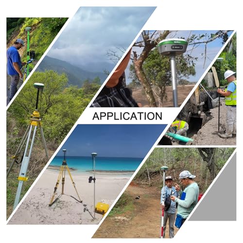 SMA26 Plus GNSS Receivers Base&Rover RTK GPS Land Survey Equipment with Permanent Survey Software, Connect with Drone/UAV, 1cm Accuracy,PPP/NTRIP/UHF Radio/BT, IP67, Ideal for Construction and Mapping