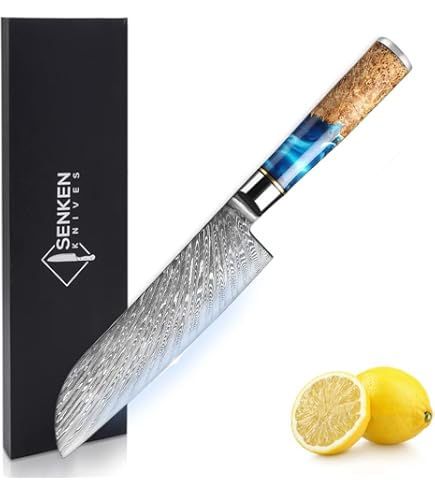 ブレンギグロメニアン サーペント Amazon.com: SENKEN Damascus Steel Chef's Knife - Tsunami