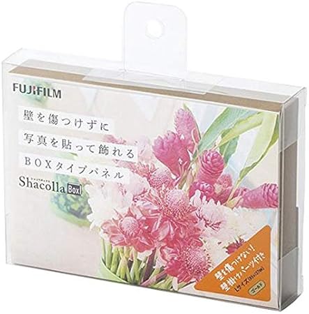 Amazon 富士フイルム シャコラボックス Lサイズ シャコラ ゴールド ﾌｼﾞshacollaboxlgd 写真整理 保管 通販
