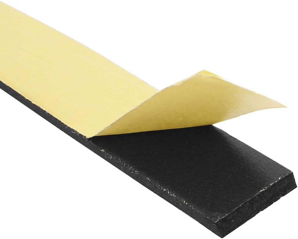 sourcingmap 25mmx4mm Single Sided Sponge Tape Adhesive Sticker Foam Glue Strip Sealing 3 Meters 10' (Pack of 1) - Image 5