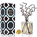 HOUZZ Interior Sandalwood & Blue Sage Essential Oil Reed Diffuser Set | Sandalwood, Crisp Bergamot, Lavender & Fresh Garden Sage | Great Living Room Scent
