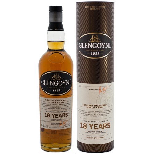 Glengoyne 18y sm 0.7l tuba (5010852026672)