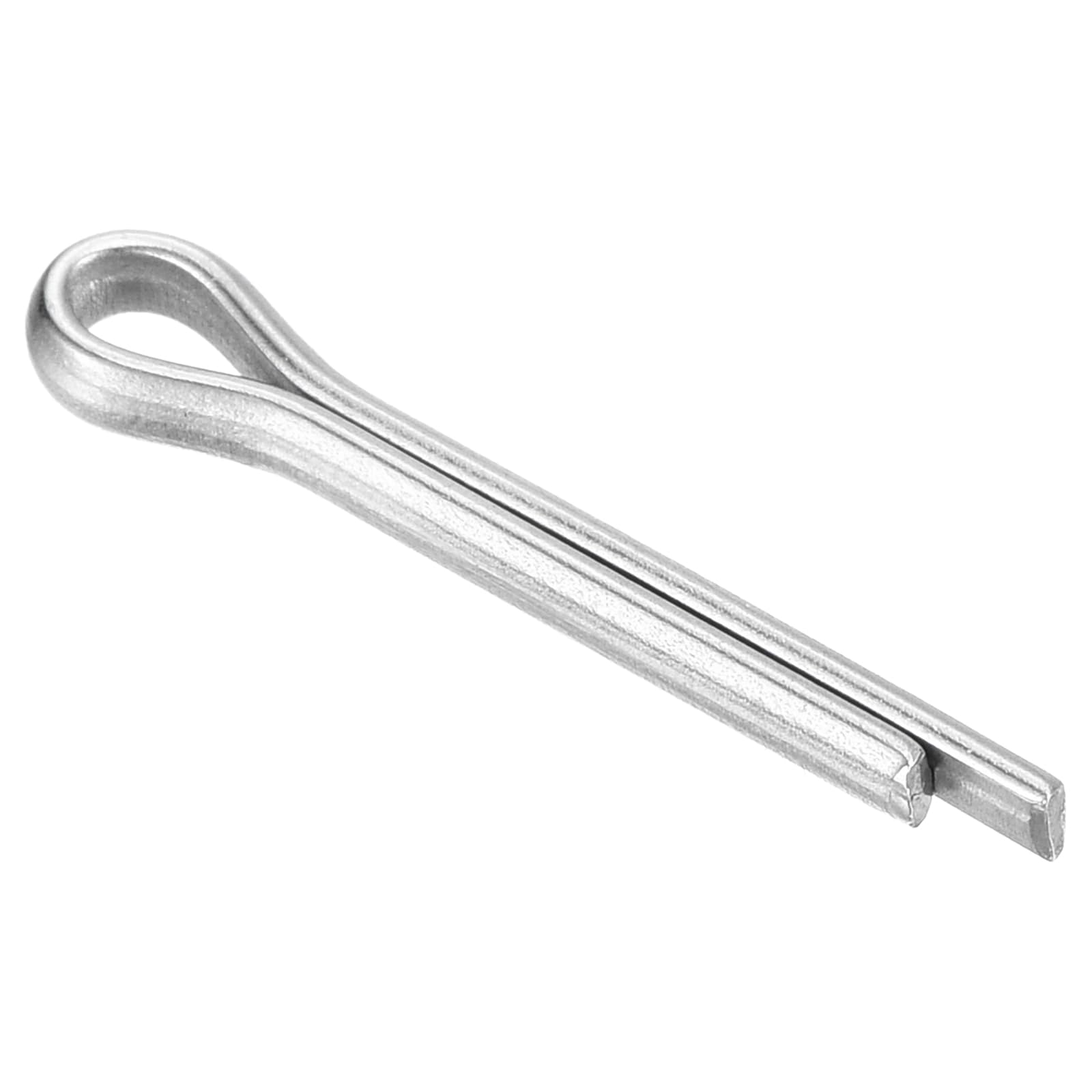 Photo 1 of ***(PARTIAL SET/ MISSING HALF)***uxcell 50Pcs 3.2mmx20mm 304 Stainless Steel Cotter Pin, Split Pin Fastener Clips Split Cotter for Household Appliances, Sports Equipment, Car Mechanics Repair (Silver)