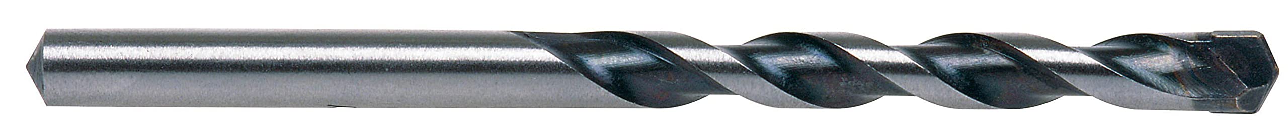 Ruko Tungsten Carbide Concrete Drill Bit with Carbide Cutting Edge and Straight Shank, Bright Finish, 20.0 mm Diameter, 70.0 mm Length, R221200