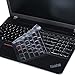 Folox Keyboard Cover Protective Skin for Lenovo Thinkpad E531 E540 E555 E560 E565 E570 E575 W540 W541 W550 W550s L560 L570 T550 T560 P50 P51 P70 P71 Laptop (Only for US Layout)