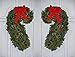 Christmas Metal Candy Cane Shaped Wreath Frames Pack of 6