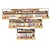 Tmalltide Natural Nudes Professional 9 Colors Diamond Bright Colorful Eye Shadow Super Flash Sparkling/Glitter Eyeshadow Colour Concealer Palette Gift Bundle
