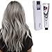 TONSEE 100ML Fashion Permanent Punk Hair Dye Light Gray Silver Color Cream (Light Gray)