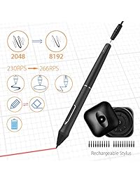 XP PEN Artist22 Pro   Pantalla para lápiz de dibujo (21,5 pulgadas, 1920 x 1080), monitor de dibujo digital FHD con soporte ajustable y puntero PN02S (8192 sensibilidad de presión)
