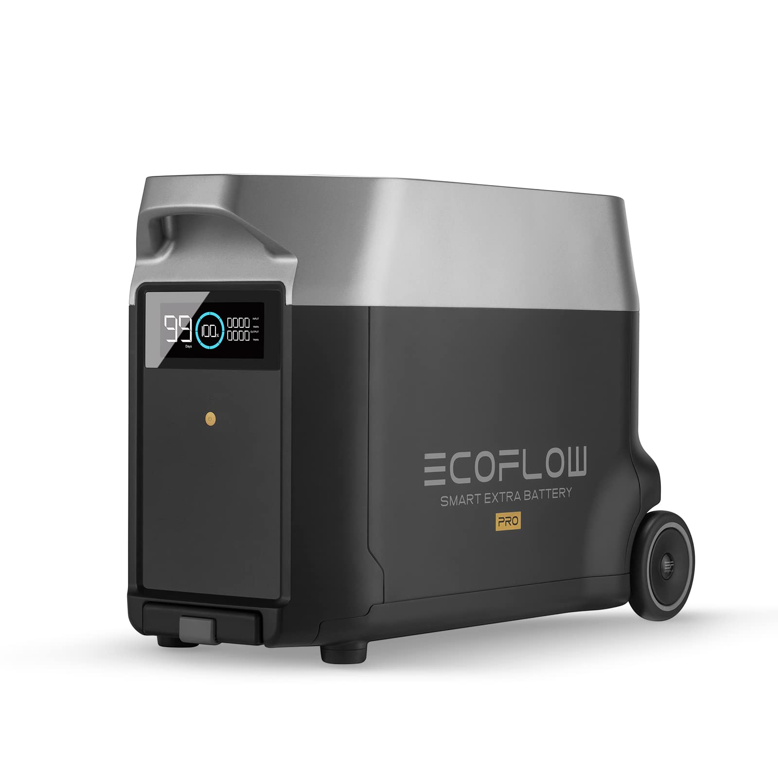 EF ECOFLOW DELTA Pro Extra Battery 3600Wh, 2.7H to Full Charge, Battery Backup for Home Use, Blackout, Camping, RV Image