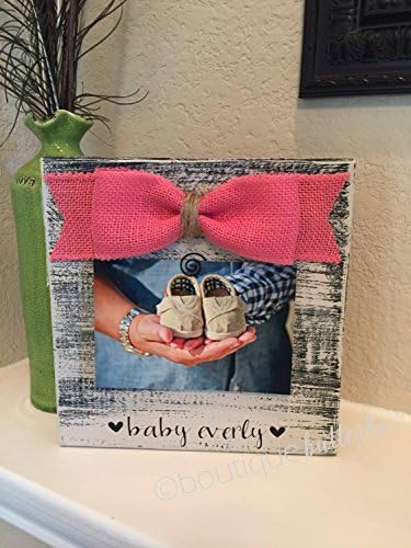 Baby Gender Reveal Gift - Ultrasound picture Frame - New parents - Baby announcement Frames - Newly Born