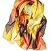 Ammazona Women Fashion Chinese Ink Style Wrap Lady Shawl Chiffon Scarf Scarves (Orange)