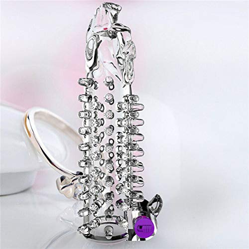 4Pcs/Set New Soft Silicone Reusable Spike Condom Toy Dotted Ribbed -no Sex Pill delay - Thumbnail 4