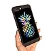 iPhone 7 Plus Cases,iPhone 8 Plus Case,Pineapple Black Cases and Grip Cases Fashion Protective Shockproof Anti-Scratch Soft Bumper Silicone Black Case for iPhone 7/8 Plus 5.5inch