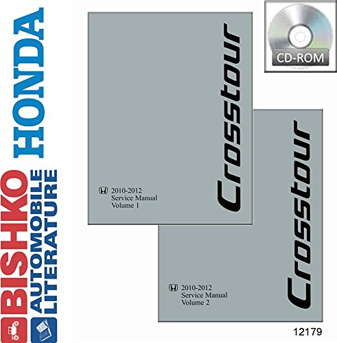Click Here to See More Images 2010 2011 2012 Honda Crosstour (6 Cyl Only) Shop Service Repair Manual CD Engine