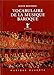 Vocabulaire de la musique baroque (French Edition) by 