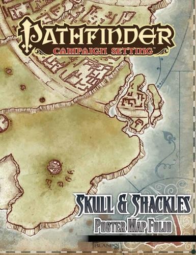 Skull And Shackles Map Pathfinder Campaign Setting: Skull & Shackles Poster Map Folio:  Amazon.co.uk: Lazzaretti, Rob: 9781601254207: Books