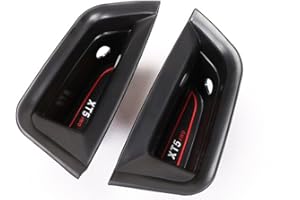 Salusy 2pcs Front Side Door Armrest Storage Box Holder for Cadillac XT5 2017 2018 2019 2020 2021 2022-2024